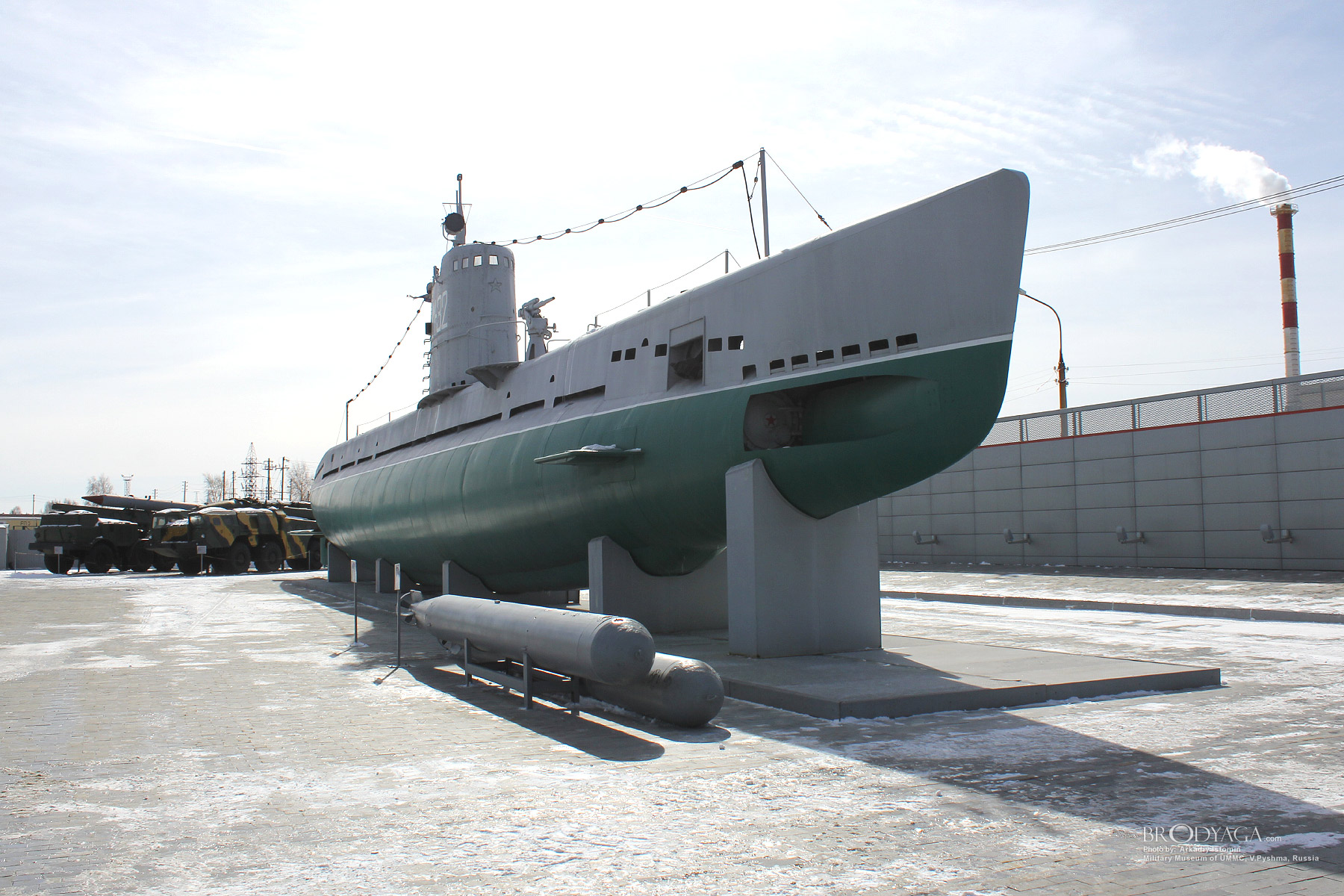 M-32 Malyutka. Verkhnyaya Pyshma, Military Museum of UMMC (М-32 Малютка, Верхняя Пышма, Военный Музей УГМК)